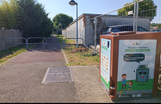 Sente du collège - PAV des déchets alimentaires