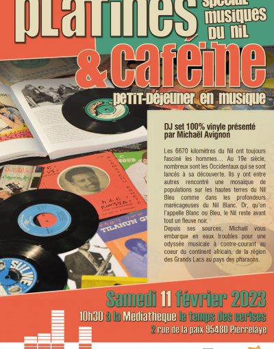 Platines et caféine : spécial musique du Nil