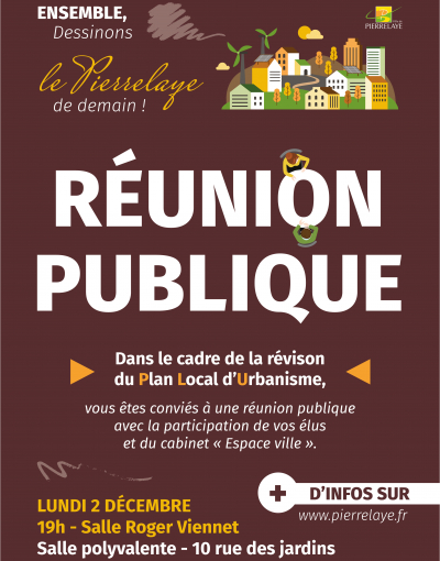 Révision du plan local d'urbanisme - réunion publique