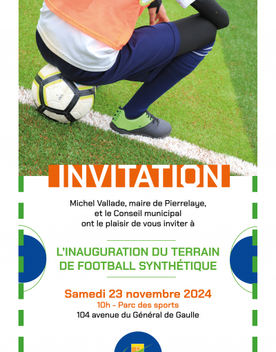 Inauguration du terrain de football synthétique - 2024