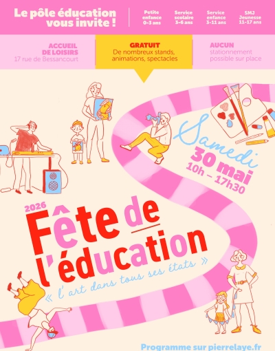affiche fête de l'éducation 2026