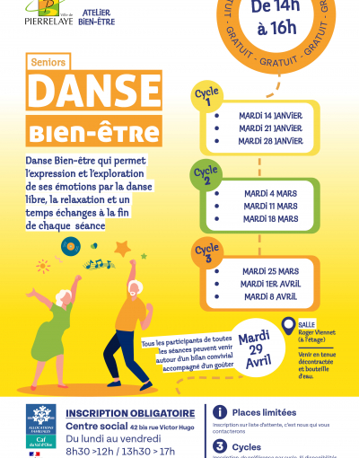 Ateliers danse bien-être pour les seniors