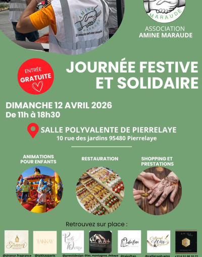 Amine Maraude | journée festive et solidaire