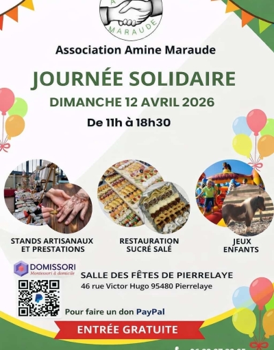 Association Amine Maraude | Journée solidaire 