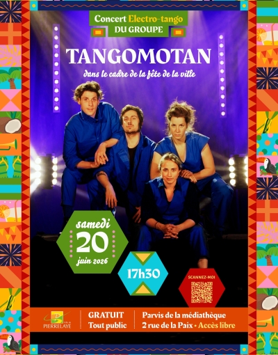 Le groupe électro-tango Tangomotan en concert