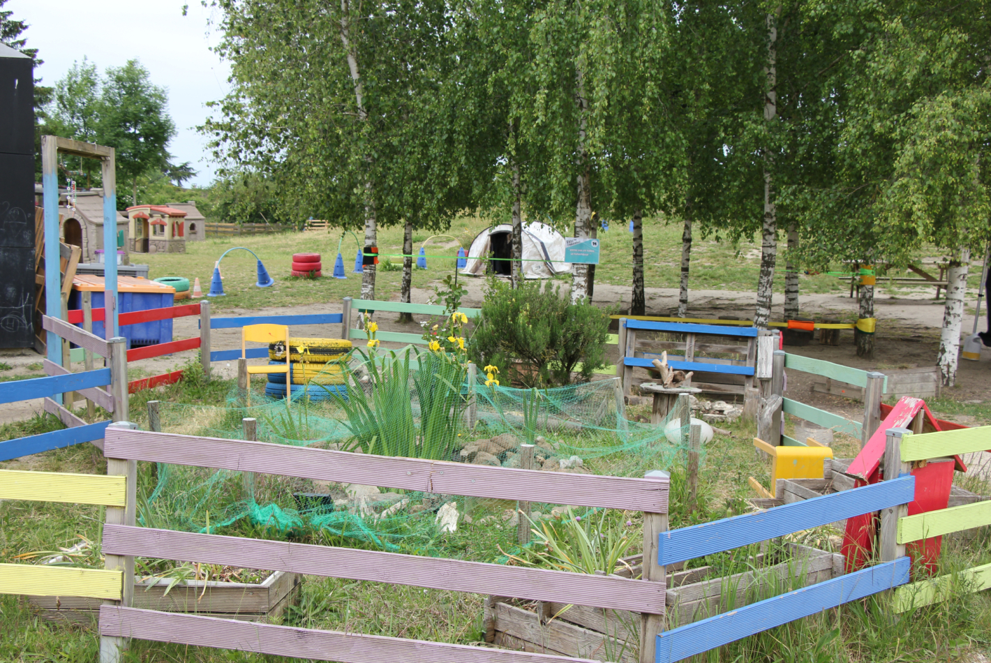 Jardin de l'accueil de loisirs