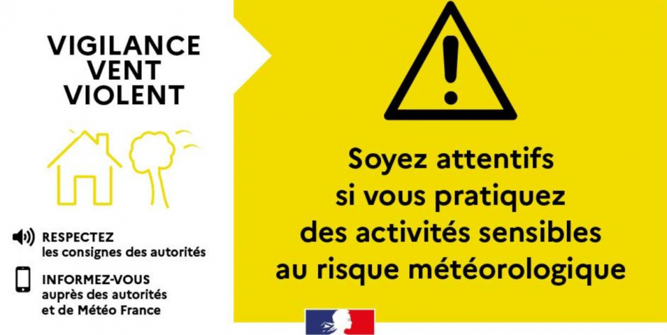 ALERTEMETEO vigilance jaune