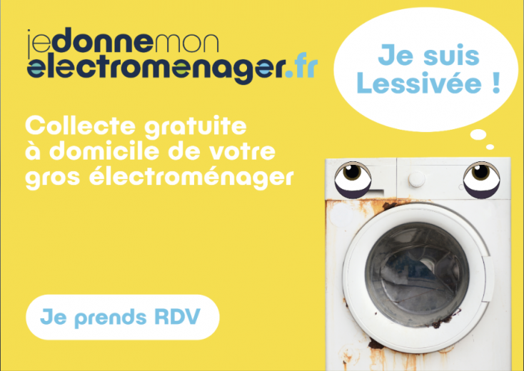 Gros électroménager : Ville de Paris et Ecosystem lancent un nouveau  service de collecte à domicile - Meuble Info