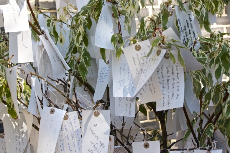Yoko Ono — Wish Tree — Monde