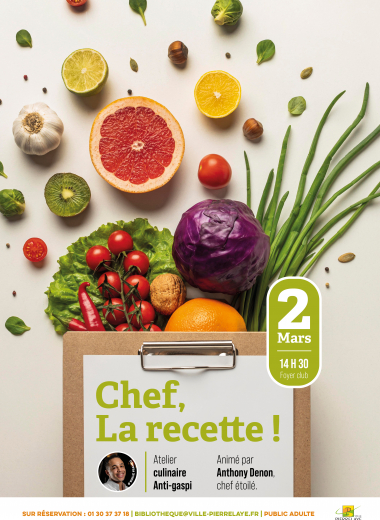 Chef la recette mars 2024