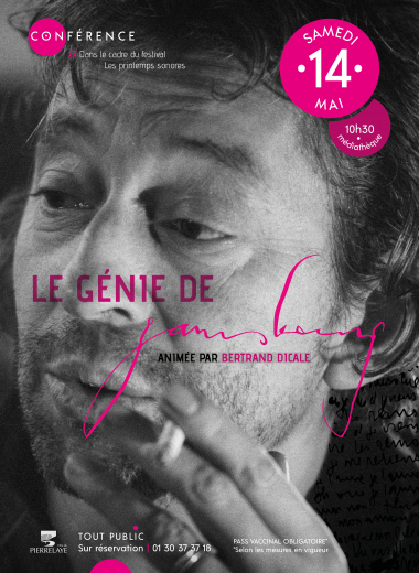 Conférence : le génie de Gainsbourg