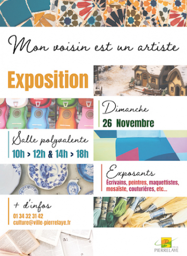 Mon voisin est un artiste ! Exposition