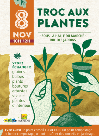 Troc aux plantes le 8 nov 2025