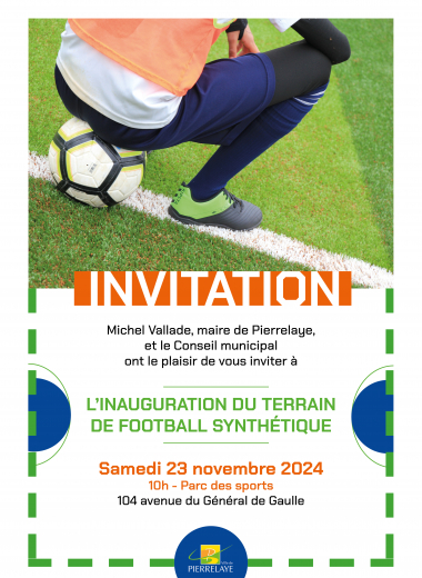 Inauguration du terrain de football synthétique - 2024