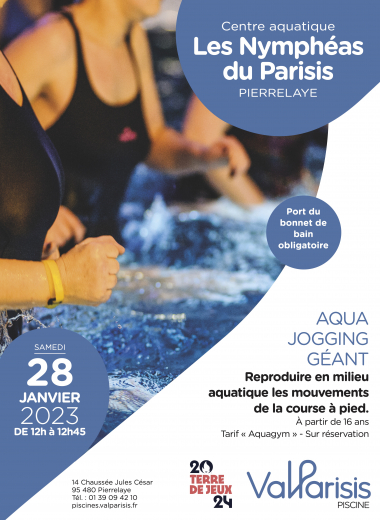 affiche jogging géant val parisis