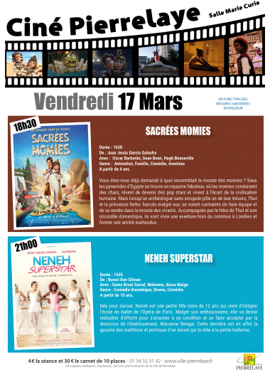 Ciné pierrelaye du 17 mars