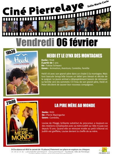 Ciné Pierrelaye 6 février 2026