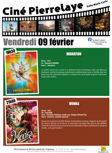 ciné pierrelaye Fév 2024