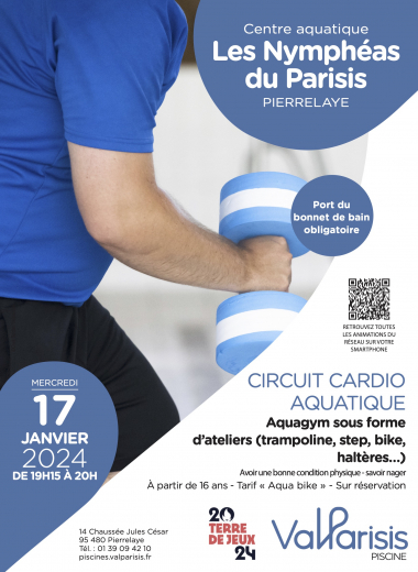 PISCINE | Circuit cardio - mercredi 17 janvier