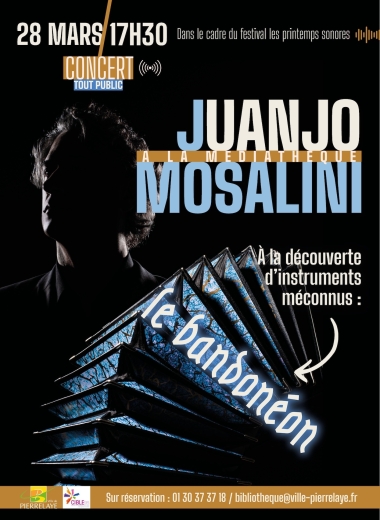 Juanjo Mosalini en concert - le bandonéon