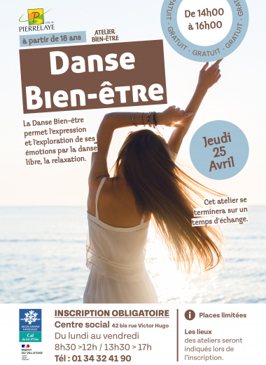 Danse bien-être du jeudi 25 avril - Centre social