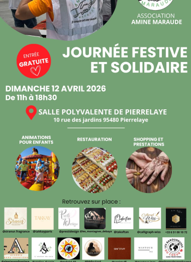 Amine Maraude | journée festive et solidaire