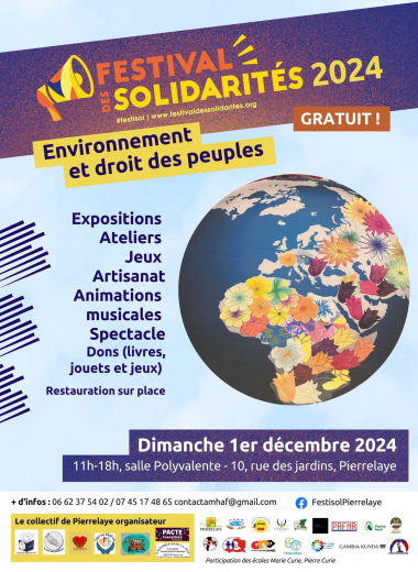 Festival des solidarités 2024