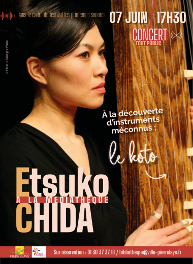 Concert de Etsuko Chida - Instruments : le koto