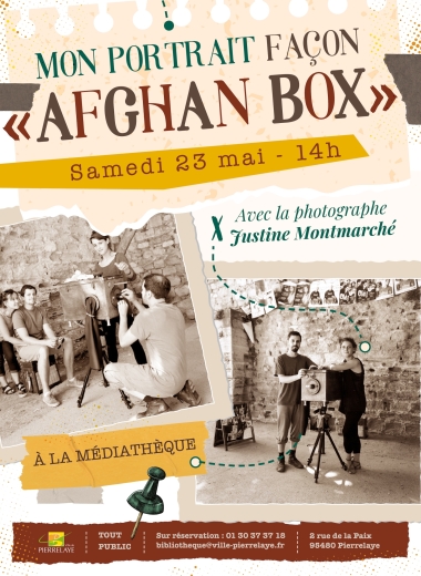 Mon portrait façon Afghan box | Justine Montmarché