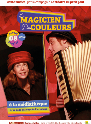 magicien des couleurs 2024 - affiche