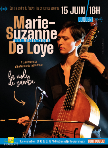 Concert de Marie-Suzanne De Loye - À la recherche d'instruments méconnus