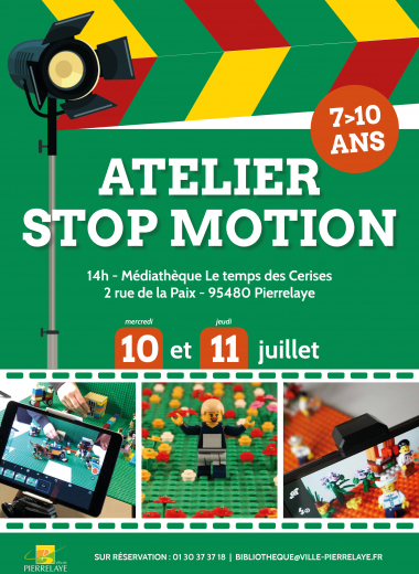 Atelier stop motion