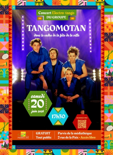 Le groupe électro-tango Tangomotan en concert