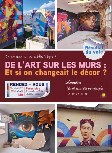 De l'art sur les murs | résultat du vote