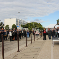 Inauguration de la fresque | médiathèque