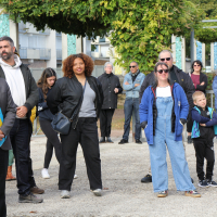 Inauguration de la fresque | médiathèque