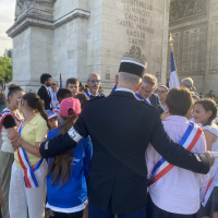 Le CMJ ravive la flamme du soldat inconnu