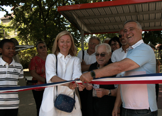 Juillet 2025 | Inauguration du Workout du Clos Saint Pierre