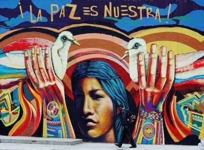 Murales « La paz es nuestra » — Colombie