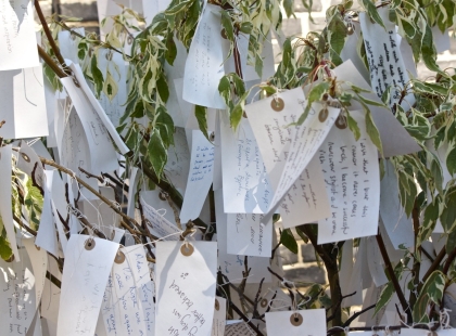 Yoko Ono — Wish Tree — Monde