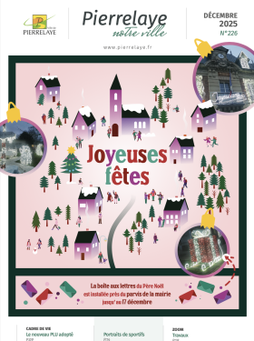 Couverture du Pierrelaye notre ville de décembre 2025