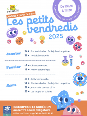 Programme | Les petits vendredis