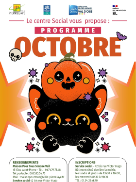 couverture planning octobre 2025 centre social